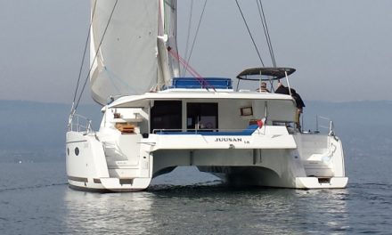 Notre expérience sur le catamaran géant