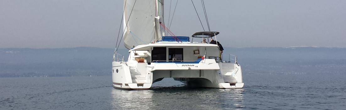 Notre expérience sur le catamaran géant