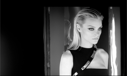 ‪#‎pfw: Jessica Stam enflamme Mugler